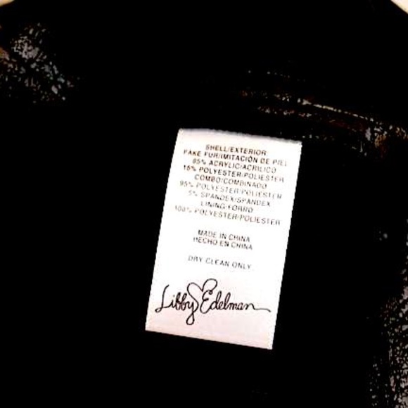 Libby Edelman Black New Jacket Size: 6 (S) - Picture 8 of 9